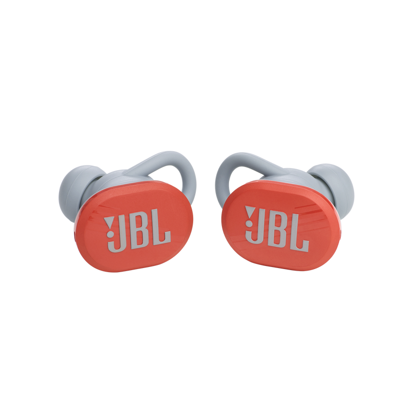 JBL Endurance Race TWS - Coral - Waterproof true wireless active sport earbuds - Front image number null